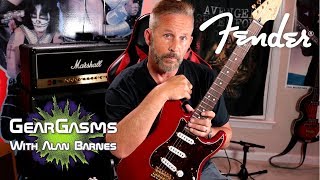 Video thumbnail for Fender Deluxe Players Stratocaster - Noiseless Pickups Demo Review by GearGasms