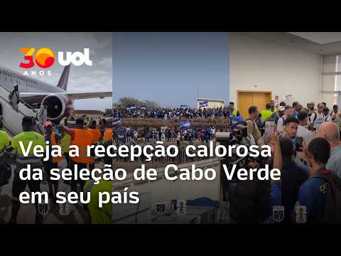 Copa do Mundo: Cabo Verde é recebido com festa após jogo épico contra Argentina