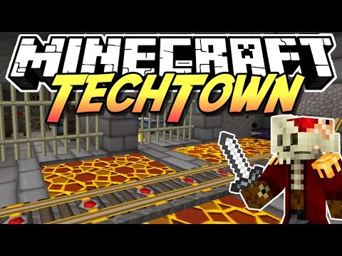 Minecraft TechTown - GEILSTE ACHTERBAHN von DEADSHEAP #124 | DEBITOR