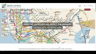 Land Value and the NYC Subway System
