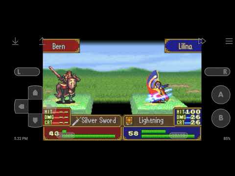 [Fire emblem 6: Project Ember] #fe6 #fireemblem 1Hit crit by light spell Lilina ✨♒