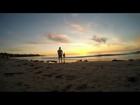 La Jolla Beach Sunset Time Lapse   4K