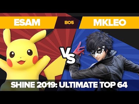 ESAM vs MkLeo - Winners' Semifinals: Ultimate Singles - Shine 2019 | Pikachu vs Joker