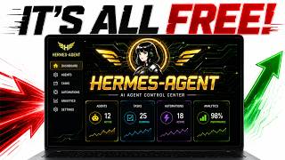 How to Run Hermes Agent for Free: Two Methods thumbnail