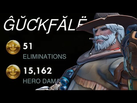 Cassidy (McCree) 51 ELIMS! POTG! Gale Gameplay OVERWATCH GAMEPLAY SEASON 32 TOP 500