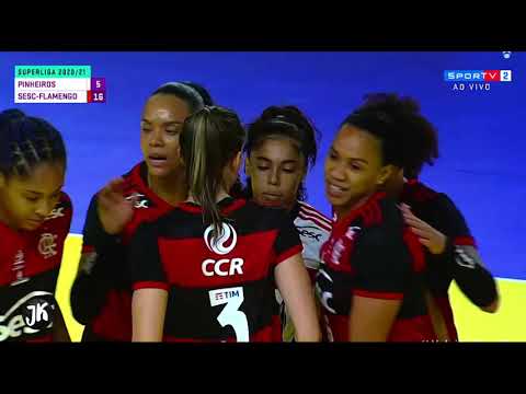 SESC FLAMENGO X PINHEIROS SUPERLIGA 2020/2021