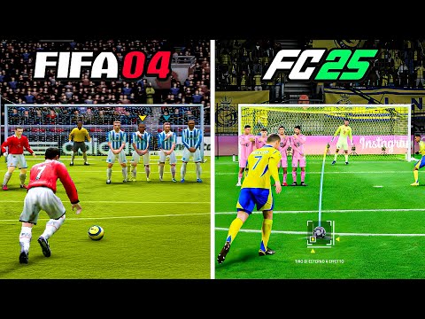 Segno una PUNIZIONE con RONALDO su TUTTI i FIFA