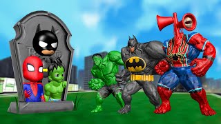 Rescue TEAM BABY HULK, SPIDER-MAN, SUPERMAN : Returning from the Dead SECRET