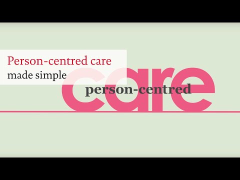Person-centred care made simple