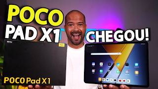 CHEGOU! O POCO PAD X1 é MELHOR que IPAD?!