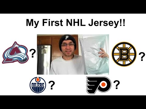 Unboxing My First NHL Jersey