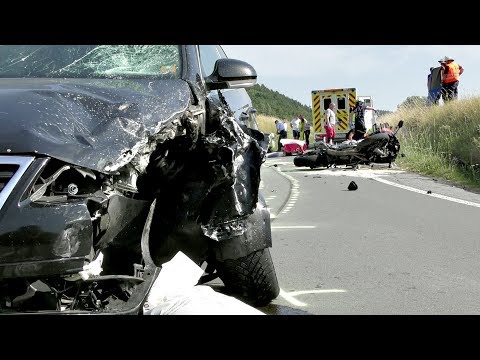 Schwerstverletzter Kradfahrer (Affeln)