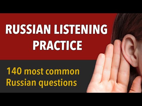 Russian Listening Practice for Beginners // Most Common Russian Questions