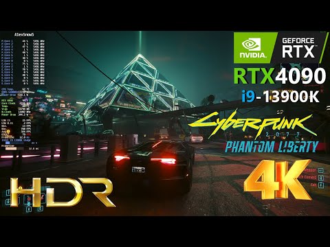 [4KHDR] Cyberpunk 2077 v2.1 - PathTracing Psycho - RTX4090 - Intel i9 13900K