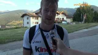 preview picture of video 'Volley, l'Italia a Cavalese: Ivan Zaytsev'