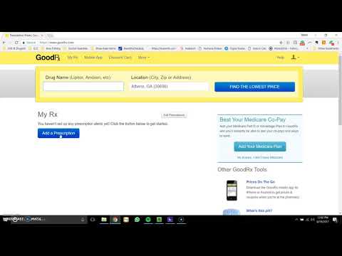 Step By Step How To Goodrx Account Setup Use