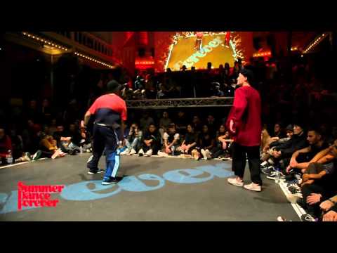 Athazan vs Snow – 2nd round battle – House Dance Forever 2016