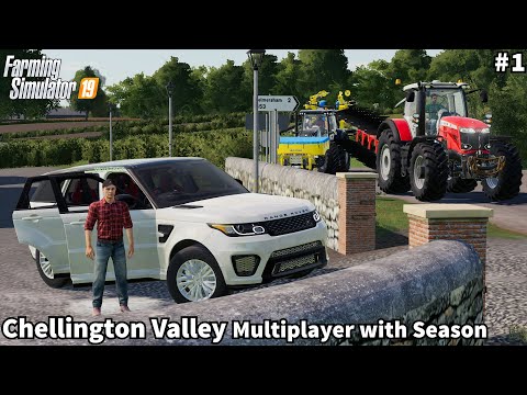 Buying Cows, Planting Carrot & Corn, Plowing │Chellington Valley With Season│FS 19│Timelapse#1