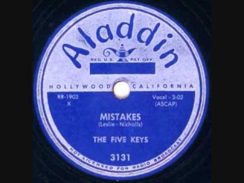 FIVE KEYS   Mistakes   78  1952