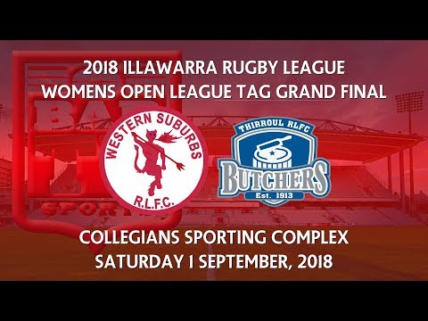 2018 Illawarra RL Opens LLT Grand Final - Western Suburbs Red Devils v Thirroul Butchers