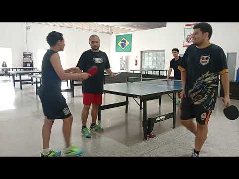 Duplas Nil e Pedrinho vs Cauã e Sampaio 