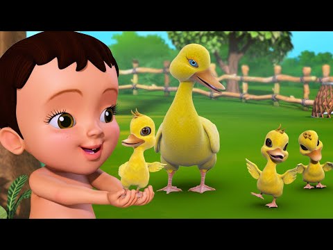 కువా కువా బాతు | Telugu Rhymes for Children | Infobells