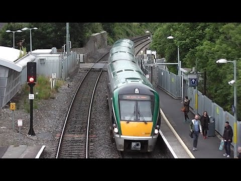 IE 22000 Class Intercity Train number 22355 - Coolmine Station, Dublin