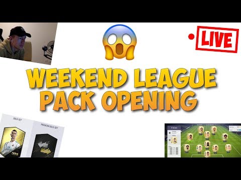 FUT 18 ULTIMATIVES LIVE Pack Opening | FIFA 18 ROAD TO ELITE - WEEKEND LEAGUE