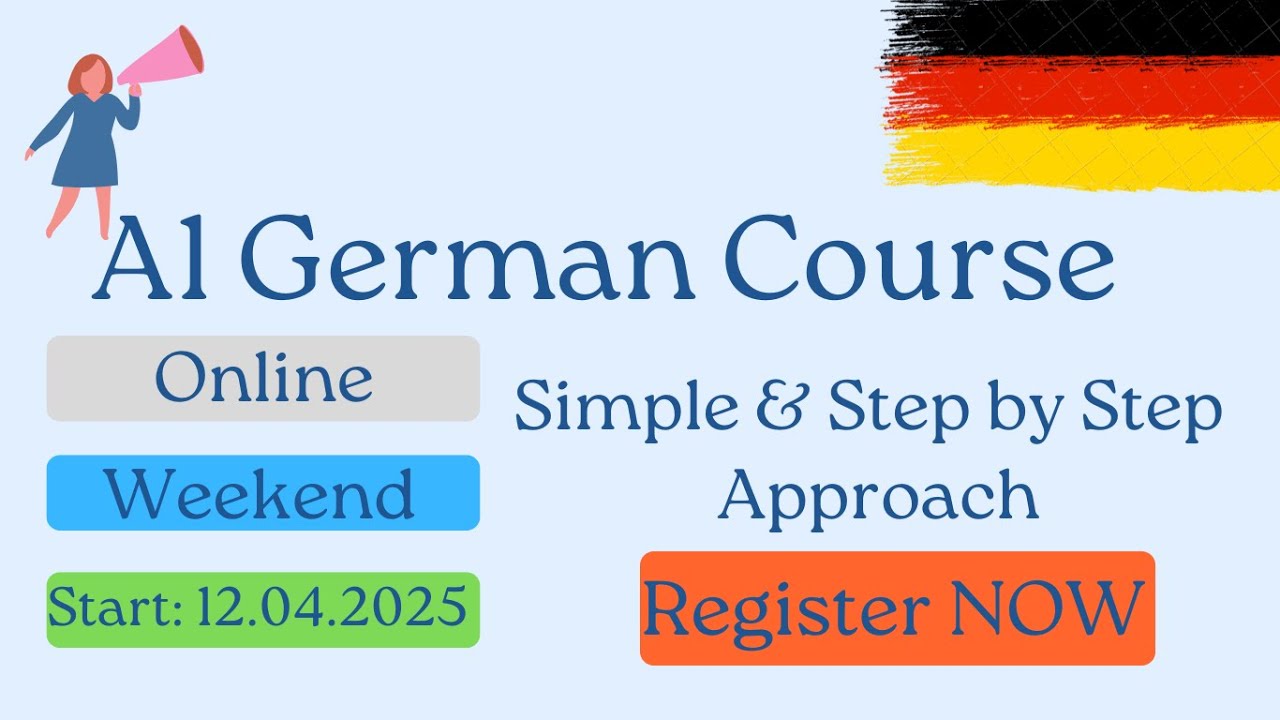 Unlock Your German Potential: Exciting A1 German Online Course for Beginners!