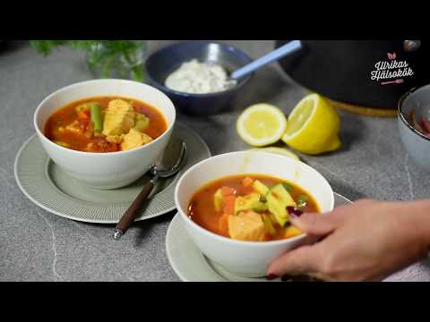 Fiskgryta med saffran