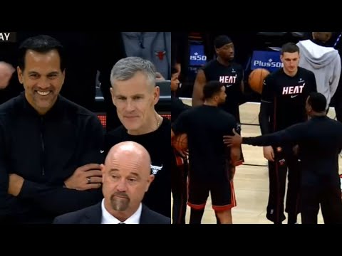 Chicago Bulls vs Miami Heat POSTPONED due to condensation on the court