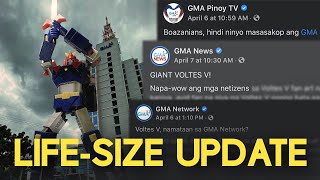 FOR REAL NA BA? | GIANT VOLTES V STATUE