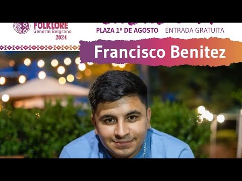 Francisco Benítez ovacionado en el 31 Festival de folclore y tango en Gral Belgrano!... (17/02/24)