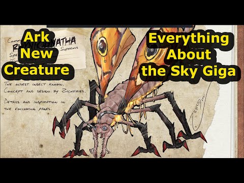 Rhyniognatha Ark New Creature ( Sky Giga ) Everything About it !