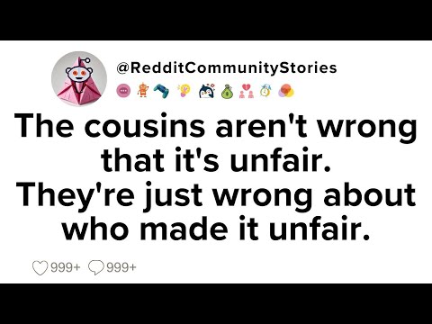 |FULL STORY| The cousins aren't wrong that it's unfair. They're just wrong about who made it unfair.