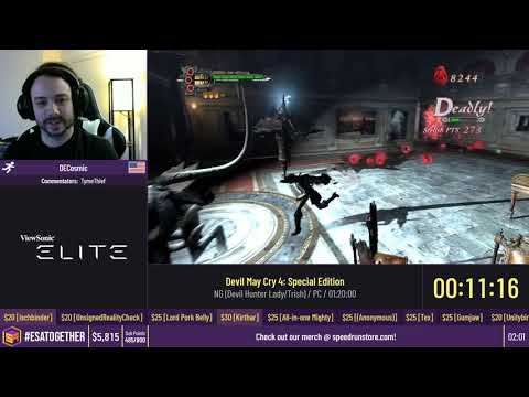 Devil May Cry 4: Special Edition [NG (Devil Hunter Lady/Trish)] by DECosmic - #ESATogether2020