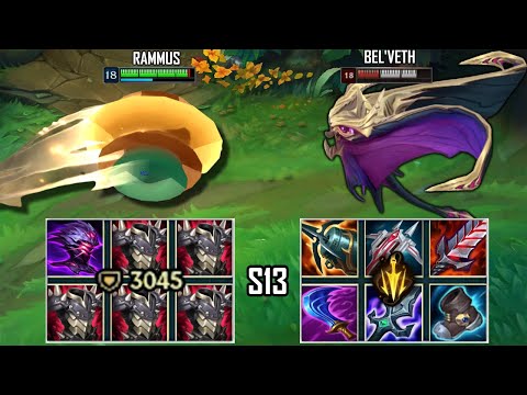 2500+ ARMOR RAMMUS vs BEL'VETH FULL BUILD FIGHTS & Best Moments!