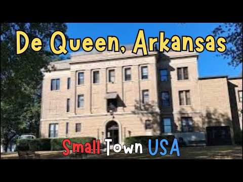 Exploring De Queen, AR: Quiet Streets, Town Square, Courthouse & Shirley’s Second-Hand Treasures