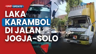 Kecelakaan Karambol di Jalan Jogja-Solo Klaten, Satu Orang Terjepit