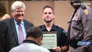 Officer Honored For 'Click It Or Ticket' Work