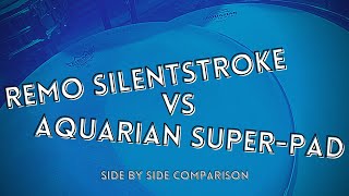 Video thumbnail for Remo Silentstroke vs. Aquarian Super-Pads (Low-Volume Drum Comparison) by Mike Malone