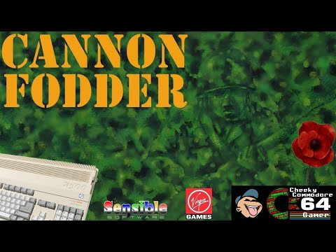 CANNON FODDER – Commodore Amiga (1993) | Sensible Software's Satirical Squad Shooter