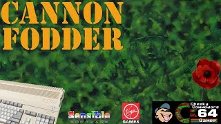 CANNON FODDER – Commodore Amiga (1993) | Sensible Software's Satirical Squad Shooter