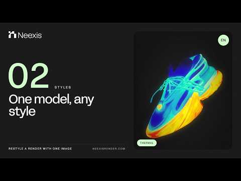 How to Style Any 3D Model with AI