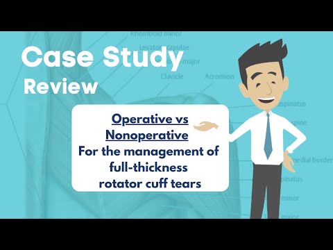 Operative vs Non-Operative Approach to Shoulder Cuff Tears