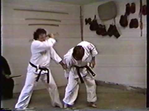 Modern Arnis Empty Hand Anyo Isa and Dalawa on Nidan test 1995