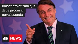 Em tom irônico, Bolsonaro deseja que Maia ‘seja feliz’