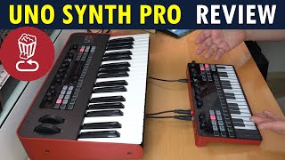 Video thumbnail for UNO SYNTH PRO Review and tutorial - Pros and cons for IK Multimedia's new synth by loopop