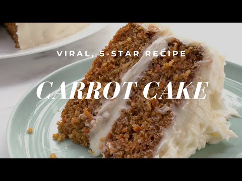 Moist Carrot Cake Recipe