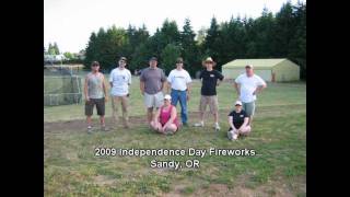 preview picture of video '2009 Sandy Fireworks'